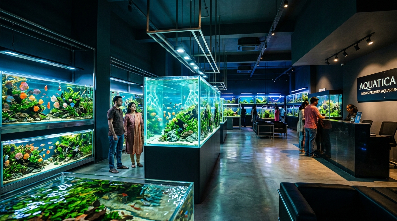 SMK Muthupandi Aquarium Showroom in Madurai